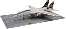 Tamiya 1/48 Masterpiece Series No.122 Grumman F-14A Tomcat (Late Type) Departure Set Plastic Model 61122