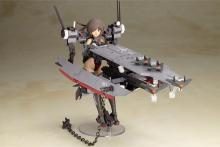 Kotobukiya Frame Arms Girl Izumo Destroyer Ver. Non-scale plastic model kit, approximately 175mm tall