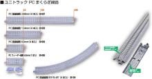 KATO N Gauge PC Curved Track R315-45° (R315-45PC) 4-Piece Set, Model Railroad Supplies, 20-124
