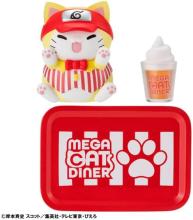 MegaHouse MEGA CAT PROJECT NARUTO Nyarult! MEGACAT DINNER (BOX) Approximately 30mm PVC Pre-painted Finished Figure