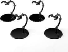 GOOD SMILE COMPANY THE Simple Stand mini x4 BLACK (For small and deformed figures) Plastic base