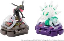 Pokemon Moncolle Battleze Black Rayquaza VS White Zygarde (50% Form)