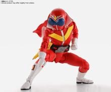 TAMASHII NATIONS SHFiguarts (Real Bone Carving Technique) Himitsu Sentai Gorenger Akarenger Super Sentai 50th Anniversary Ver. (First Press Limited Edition Base Included) Approximately 145mm PVC & ABS & Fabric Painted Movable Figure