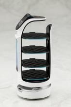 Kotobukiya PUDU Bellabot Pro (White Ver.) Non-scale Plastic Model, Approximately 107mm Tall