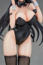 Ikomochi-sensei Original Character Black Bunny Aoi 1/6 Scale Plastic Pre-painted Complete Figure