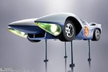 TAMASHII NATIONS Chogokin Mach GoGoGo Mach-Go, approximately 270mm, PVC, ABS, and die-cast painted action figure