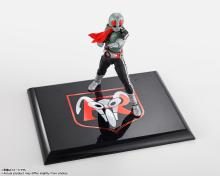 TAMASHII NATIONS SHFiguarts (Real Bone Carving Technique) Kamen Rider New No. 1 Glorious Showa Rider Edition (First Press Limited Edition Base Included) Approximately 145mm PVC & ABS & Fabric Painted Movable Figure