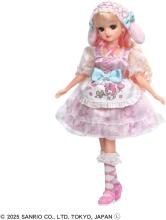Takara Tomy Licca-chan Doll LD-28 Lovely My Melody Licca-chan Dress-up Pretend Play Toy Ages 3 and up