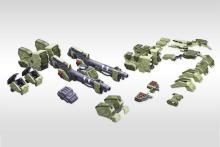 Kotobukiya HMM ZOIDS Liger Zero Panzer Unit Marking Plus Ver. 1/72 Scale Plastic Model Kit, Approximately 320mm Long