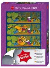 HEYE Puzzle   29174  Mordillo  :  Surprise! Grandma  (1000 pieces)