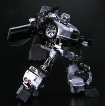 Transformers Alternity A-01 NISSAN GTR / Convoy Ultimate Metal Silver