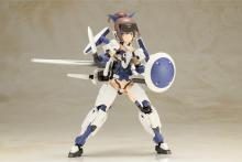 Kotobukiya Frame Arms Girl Jinrai (Lancer Ver.) - Approx. 160mm tall, non-scale plastic model kit