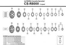 Shimano Repair Parts 13T Gear A (for 11-25T, 11-28T, 11-30T, 11-32T) CS-R8000 Y1WG13000