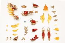 Kotobukiya Arcanadia Xenoalma Flame Strahl Non-Scale Plastic Model, Approximately 91mm Tall