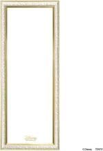 Tenyo Puzzle Frame, Disney Exclusive Art Figure Frame, for 456 Pieces, Pearl White (18.5 x 55.5 cm), Includes Clasp, Hanging Cord, and Disney Emblem Plate