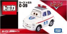 Takara Tomy Disney Cars Tomica C-39 Luigi (Ambulance Type) Mini Car Toy for ages 3 and up