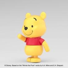 Aoshima Bunka Kyozai Rakupla Tocotoko No. DP-13 Winnie the Pooh Pooh Pre-Colored Plastic Model