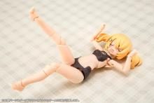 Kotobukiya Megami Device PUNI☆MOFU Black Mao 1/1 Scale Plastic Model, Approximately 135mm Tall