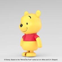Aoshima Bunka Kyozai Rakupla Tocotoko No. DP-13 Winnie the Pooh Pooh Pre-Colored Plastic Model