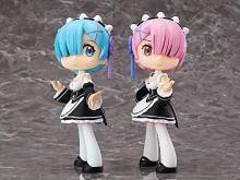 Loose Re: Life in a Different World from Zero Rem & Ram Non-scale Soft Vinyl & PVC Painted Movable Figure