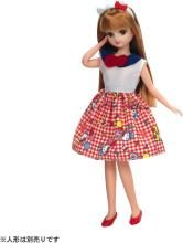 Takara Tomy Licca-chan Dress, My Choice, Sanrio Characters, One-Piece Dress & Headband, Hello Kitty, Dress-Up, Pretend Play Toy, Ages 3 and Up