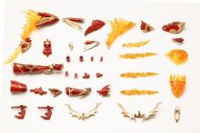 Kotobukiya Arcanadia Xenoalma Blaze Opis, approximately 256mm in length, non-scale plastic model