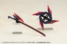 Kotobukiya Megami Device MSG 07 Ninja Blade Kazakiri Meijin (Meijin) 1/1 Scale Plastic Model, Approximately 170mm Long