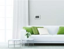 Seiko Clock, Wall Clock, Table Clock, Radio Wave, Digital, High Precision, Temperature, Humidity Display, Silver Metallic, Body Size: 16.7x24.7x2.7cm SQ443S