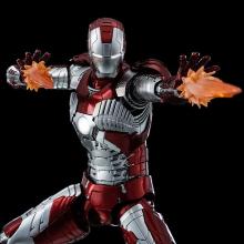 GOOD SMILE COMPANY Marvel Studios The Infinity Saga DLX Iron Man Mark 5 1/12 scale ABS & PVC & zinc alloy & other metal painted action figure