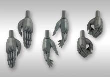 Kotobukiya MSG Modeling Support Goods Hand Unit Sharp Hand, Approx. 25mm in Length, Non-Scale Plastic Model