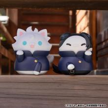 MEGA CAT PROJECT Jujutsu Kaisen Kaijutsu Ball and Ball Folding Nyantomo Big Jujutsu Nyanko Gojo Satoru Soft Vinyl Figure