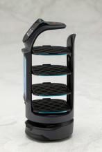 Kotobukiya PUDU Bellabot Pro (Black Ver.) Non-scale Plastic Model Kit, Approximately 107mm Tall