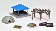 Tomytec Scene Collection Scene Accessory 014-4 Station/Park C4 Diorama Supplies 313755