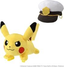 TAKARA TOMY Pocket Monsters Pokemon Plush Toy Captain Pikachu