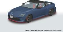 Aoshima Bunka Kyozai (AOSHIMA) Rakupla Snap Car No. 06-NG Fairlady Z NISMO 2024 NISMO Stealth Gray 1/24 Scale Pre-Colored Plastic Model Kit, Approx. 215mm