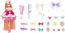 Takara Tomy Licca-chan Doll LD-06 Long Hair Licca-chan EX Dress-up Pretend Play Toy Ages 3 and up