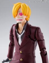 SH Figuarts ONE PIECE Sanji - Onigashima Invasion - Approx. 150mm ABS  &  PVC painted movable figure