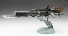 Hasegawa Creator Works Series Space Pirate Battleship Arcadia Third Ship (Improved) Assault Type w/Acrylic Stand Figure 1/1500 Scale Plastic Model 64815 (Spaceship)