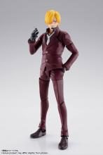 SH Figuarts ONE PIECE Sanji - Onigashima Invasion - Approx. 150mm ABS  &  PVC painted movable figure