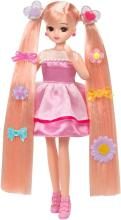 Takara Tomy Licca-chan Doll LD-06 Long Hair Licca-chan EX Dress-up Pretend Play Toy Ages 3 and up