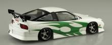 Aoshima Bunka Kyozai 1/24 The Tuned Car Series No.98 Nissan URAS RPS13 180SX 96 Ver.2 Plastic Model Car