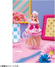 Takara Tomy Licca-chan Doll LD-06 Long Hair Licca-chan EX Dress-up Pretend Play Toy Ages 3 and up