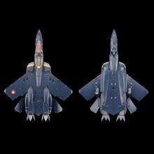 HG VF-22S Sturmvogel II (Gamlin Kizaki model) 1/100 scale pre-colored plastic model