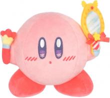 Sanei Boeki Kirby of the Stars Kirby Happy Morning Plush Makeup Pretend (Kirby) W14 x D9 x H11cm Stuffed Toy KHM-01