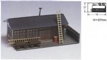 Greenmax N gauge 2113 wooden station (unpainted kit)