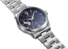Orient Star Limited Edition of 250 in Japan Semi-Skeleton Open Heart RK-AT0021L Men's Blue-Gray Gradient