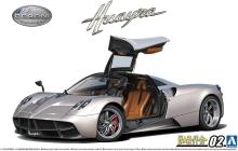 Aoshima Bunka Kyozai (AOSHIMA) The Supercar No. 2 1/24 Scale Pagani Huayra Plastic Model Kit (Color-Coded)