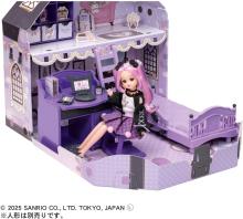 Takara Tomy Licca-chan Cool Kuromi Licca-chan Room Dress-up Pretend Play Toy Ages 3 and up