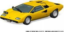 Aoshima Bunka Kyozaisha 1/32 The Snap Kit Series Lamborghini Countach LP400 Yellow Color-coded Plastic Model 20-B