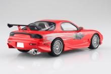 Aoshima Bunka Kyozai (AOSHIMA) Movie Mecha No. WS-03 1/24 Scale Fast & Furious FD3S RX-7 Plastic Model